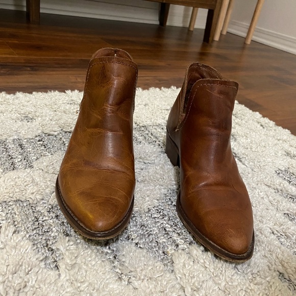 Steve Madden Austin Leather booties - cognac - Picture 4 of 10